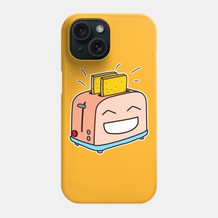 Funny Breakfast toaster Phone Case