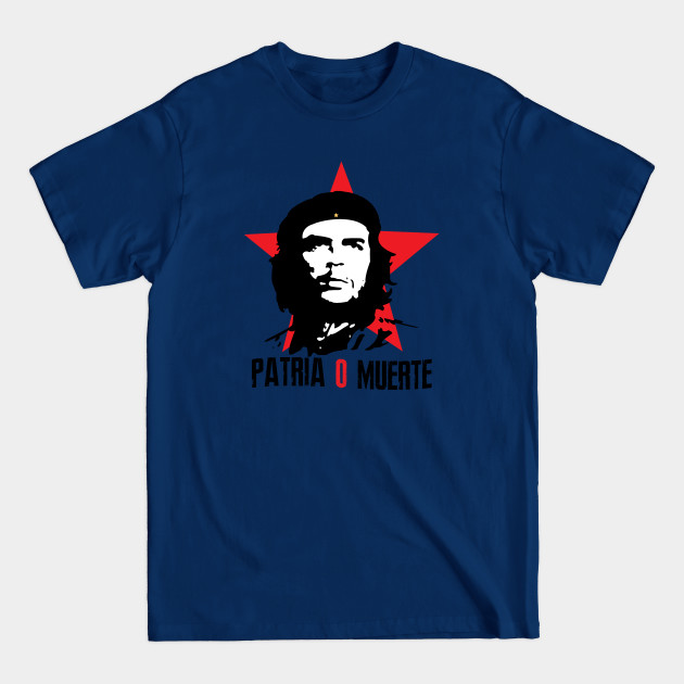 Disover Vintage Che Guevara Revolution style - patria o muerte quote - Che Guevara Revolution Style - T-Shirt