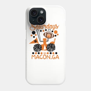 Saturdays in Macon, Ga - Mercer Bears Phone Case