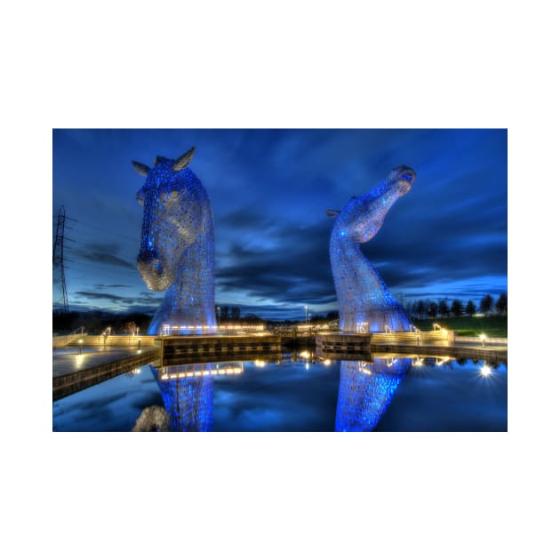 the Kelpies, Helix park, Falkirk by goldyart