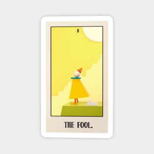 Tarots The Fool in 3D Magnet