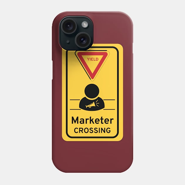 Marketer Crossing Phone Case by Night'sShop