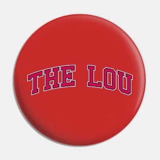 St. Louis 'The Lou' Pride Baseball Fan Shirt – Perfect for Missouri Sports Enthusiasts Pin