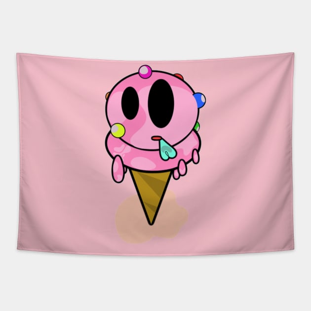 Marshmallow IceCream Tapestry by Marshmallow Merch