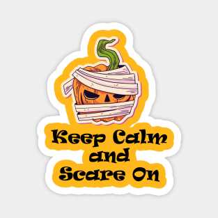 keep calm and scare on Magnet