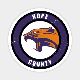 Hope County Cougars Logo Magnet