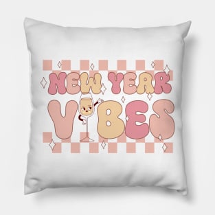 New Year Vibes Pillow