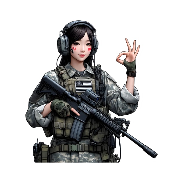 Tactical Girl by Rawlifegraphic