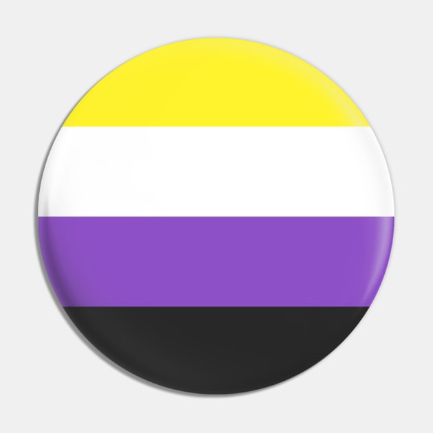 Non-binary Flag Pin by AnnaBanana