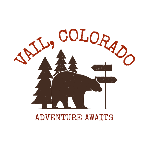 Vail, Colorado Bear by Mountain Morning Graphics