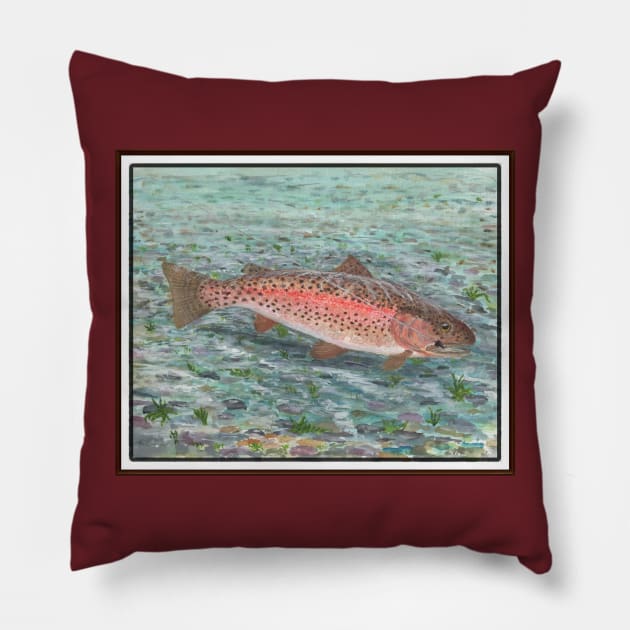 Hooked Pillow by garrettsgardens