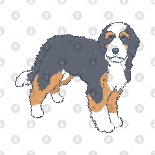 Bernedoodle by Csieben