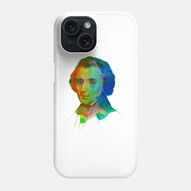 Chopin portrait Phone Case by ClassicalMusicians