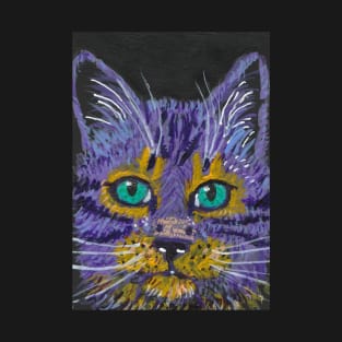 Purple cat T-Shirt