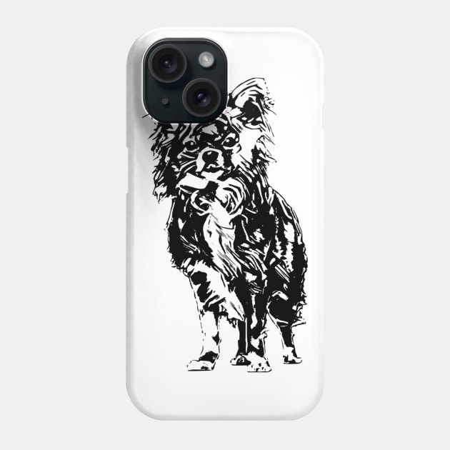 Chihuahua Phone Case by Nimmersatt