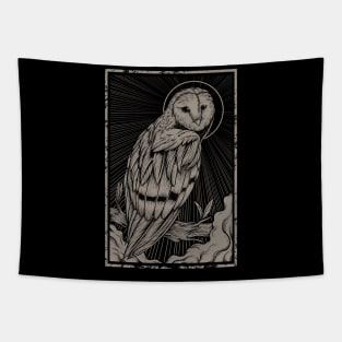 Owl realist Tapestry