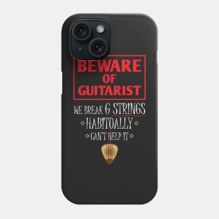 Funny Guitar Humor - Guitar Jokes Phone Case