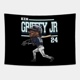 Ken Griffey Jr. Seattle Cartoon Tapestry