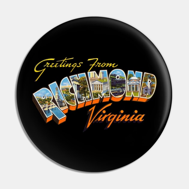 Greetings from Richmond Virginia Pin by reapolo