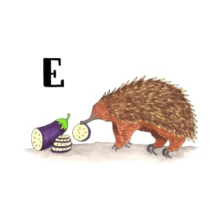 E is for Echidna T-Shirt