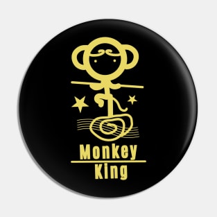 Monkey King - Yellow Pin