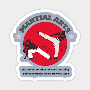 Martial Arts Magnet