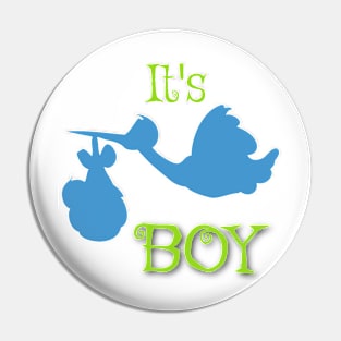 News: It's a boy Pin