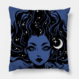 Girl Universe Pillow