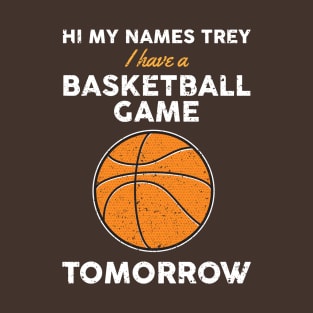 Trey's Basketball Game T-Shirt