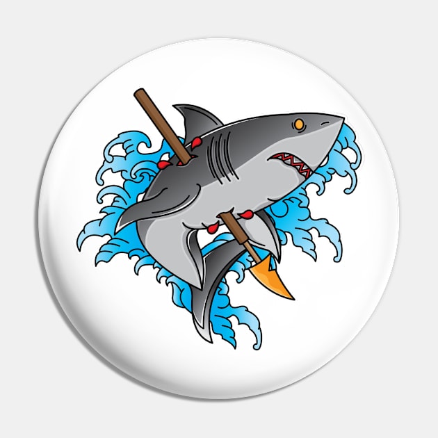 Shark Pin by GAGO5