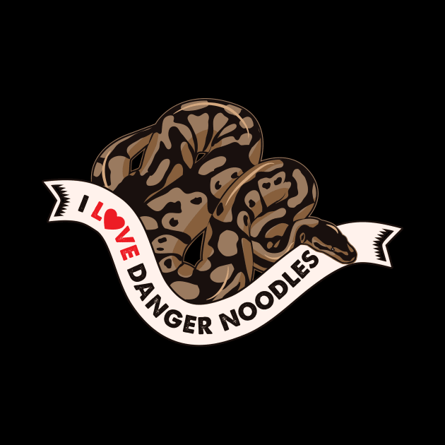 I Love Danger Noodles by Psitta