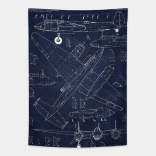 Blueprint Tupolev Tu-2 Tapestry