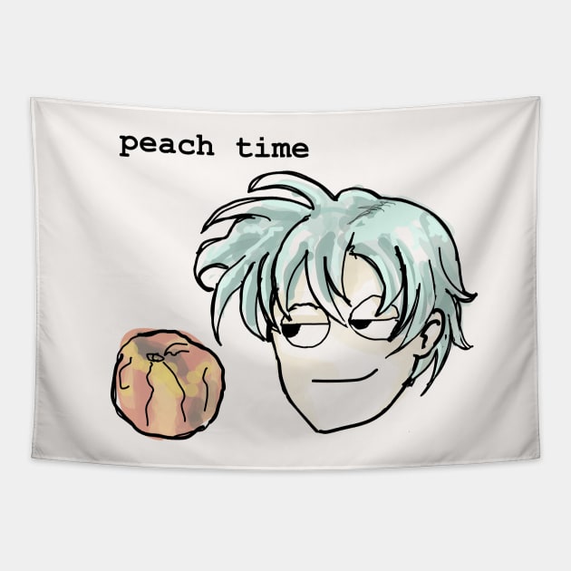 ephraim peach time Tapestry by lusalema