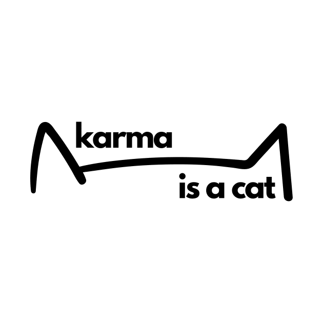 karma is a cat by shoreamy