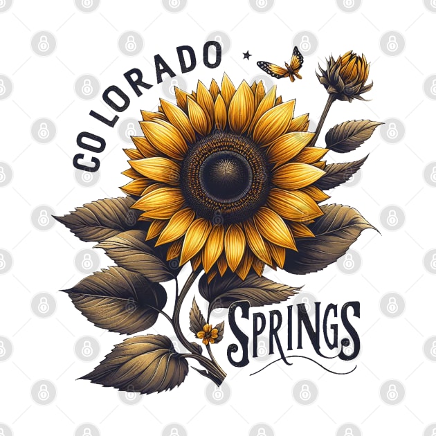 Colorado Springs Sunflower by Americansports