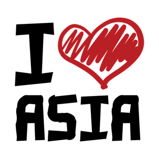 I Love Asia T-Shirt