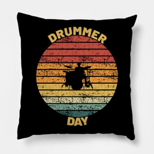 DRUMMER RETRO Pillow