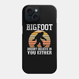 Bigfoot Sasquatch Father Day Bigfoot Phone Case