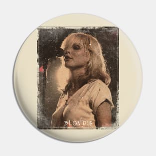 Vintage Blondie Debby Harry Pin