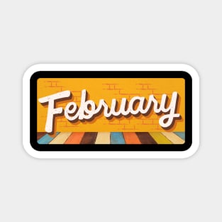 February Magnet