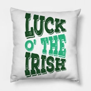 Luck O' The Irish Pillow