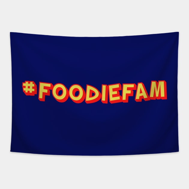 Foodie Fam Tapestry by Big Foodies