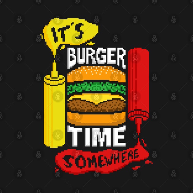 It's Burger Time by graffd02