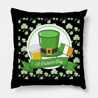 st patricks day Pillow