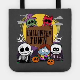 halloween town Tote