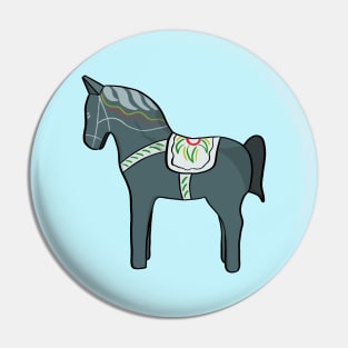 Dala horse Pin