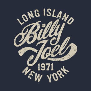 Billy Joel Long Island New York 1971 T-Shirt