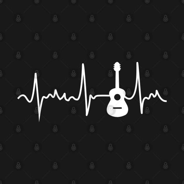 Acoustic Guitar Heartbeat - Guitar Musician by jMvillszz