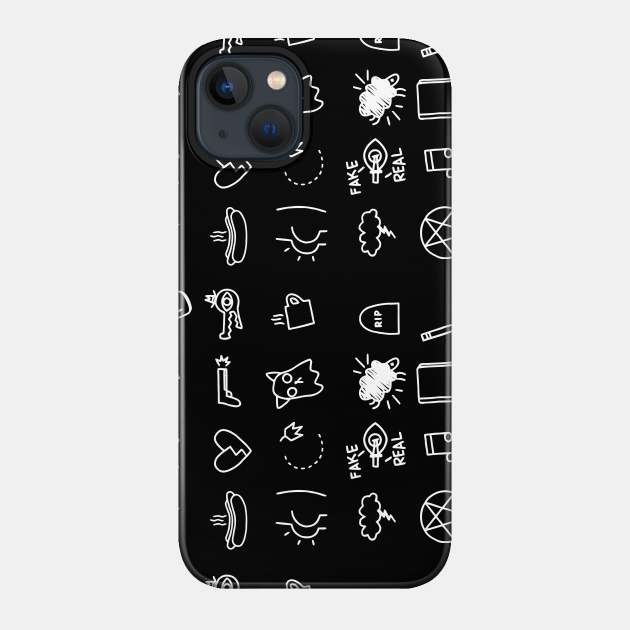 Night in the woods pattern - Nitw - Phone Case