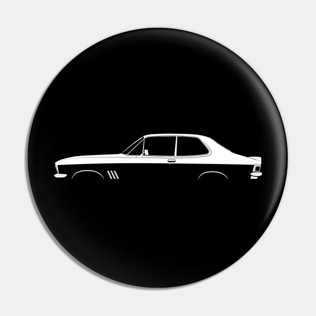 Holden Torana GTR XU-1 (LC) Silhouette Pin by Car-Silhouettes